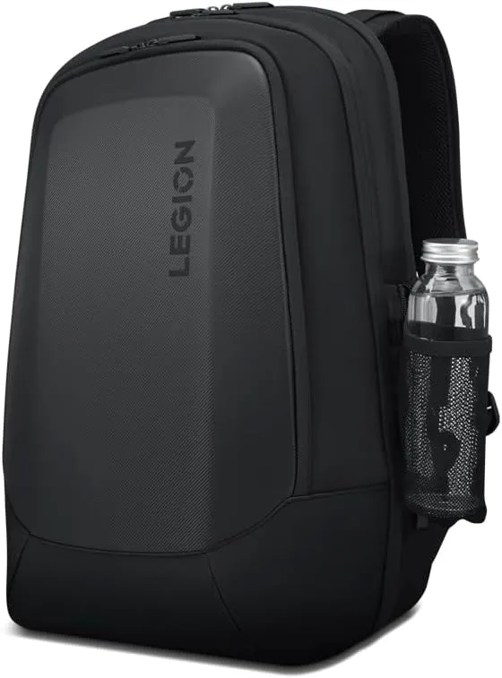 Lenovo - Legion 17” Armored Backpack – Gaming Laptop Bag – Double Layered Protection – Dedicated Storage Pockets – Durable Pack with EVA Front Shield