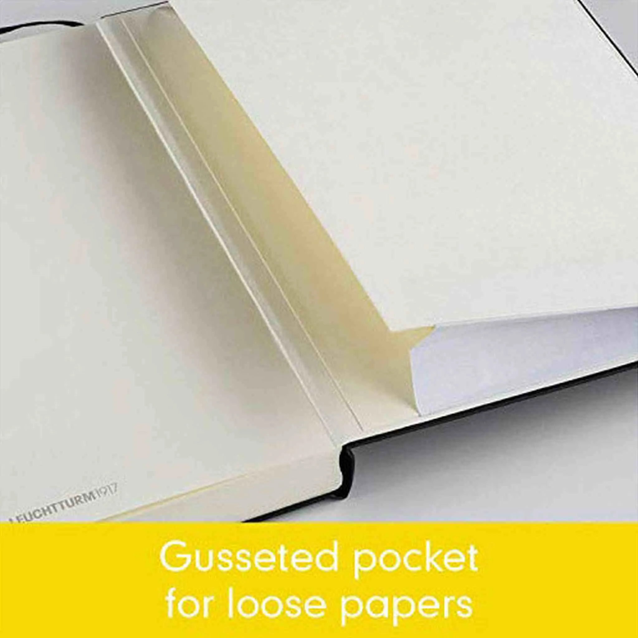 LEUCHTTURM1917 - Medium A5 Plain Hardcover Notebook (Lemon) - 251 Numbered Pages