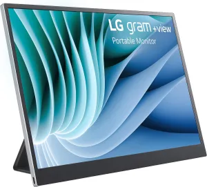 LG 16MR70.ASDU1 16” Gram  View IPS Protable Monitor, Silver