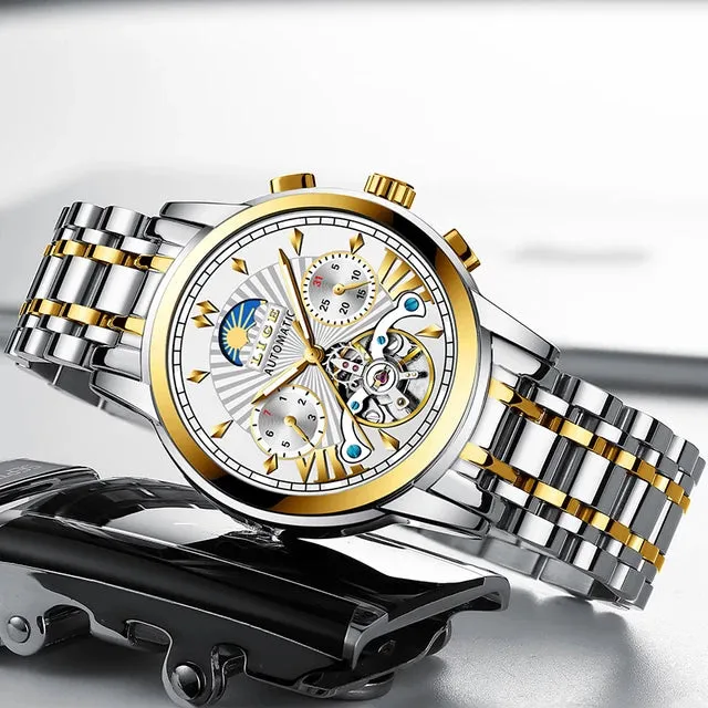 LIGE Automatic Mechanical Watch | Lige 22