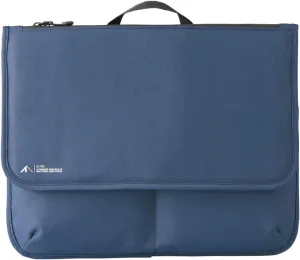 LIHIT LAB Laptop Sleeve with Pockets, 14.2 x 1 x 11.5, Navy Blue (A7768-11)
