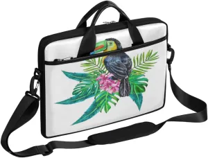 Love Penguin Laptop Bag for Men Women 13-15 Inch Case Bags Sleeve Shoulder with Anti Slip Removable The Pad Straps