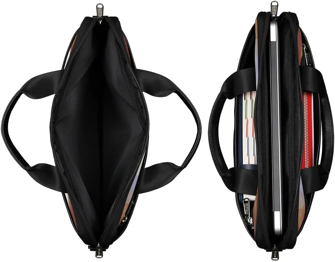 Love Penguin Laptop Bag for Men Women 13-15 Inch Case Bags Sleeve Shoulder with Anti Slip Removable The Pad Straps