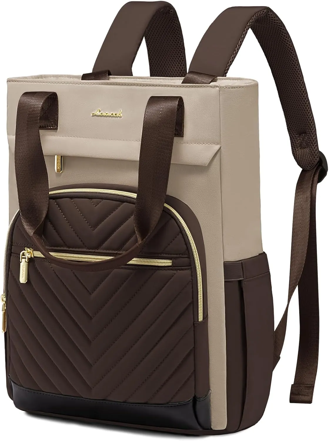LOVEVOOK Laptop Backpack for Women, 15.6 Inch Work Laptop Bag Teacher Nurse Backpack, Wide Open Travel Tote Backpack Purse Business Computer Daypack