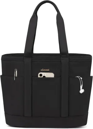 LOVEVOOK Tote Bag for Women - Lightweight Work Bag with 15.6 Inch Laptop Space