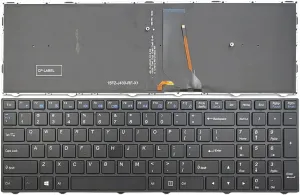 LPH Replacement US Backlit Keyboard for Clevo NB50TJ1 NB50TK1 NB50TL NB50TZ NB55TJ1 NB55TK1 Laptop