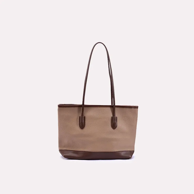 Luna Belle Light Brown Casual Shoulder Bags  0331191