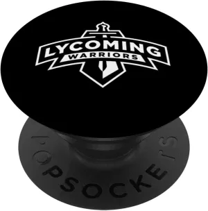 Lycoming Warriors Sword & Shield Logo Lycoming College PopSockets Standard PopGrip