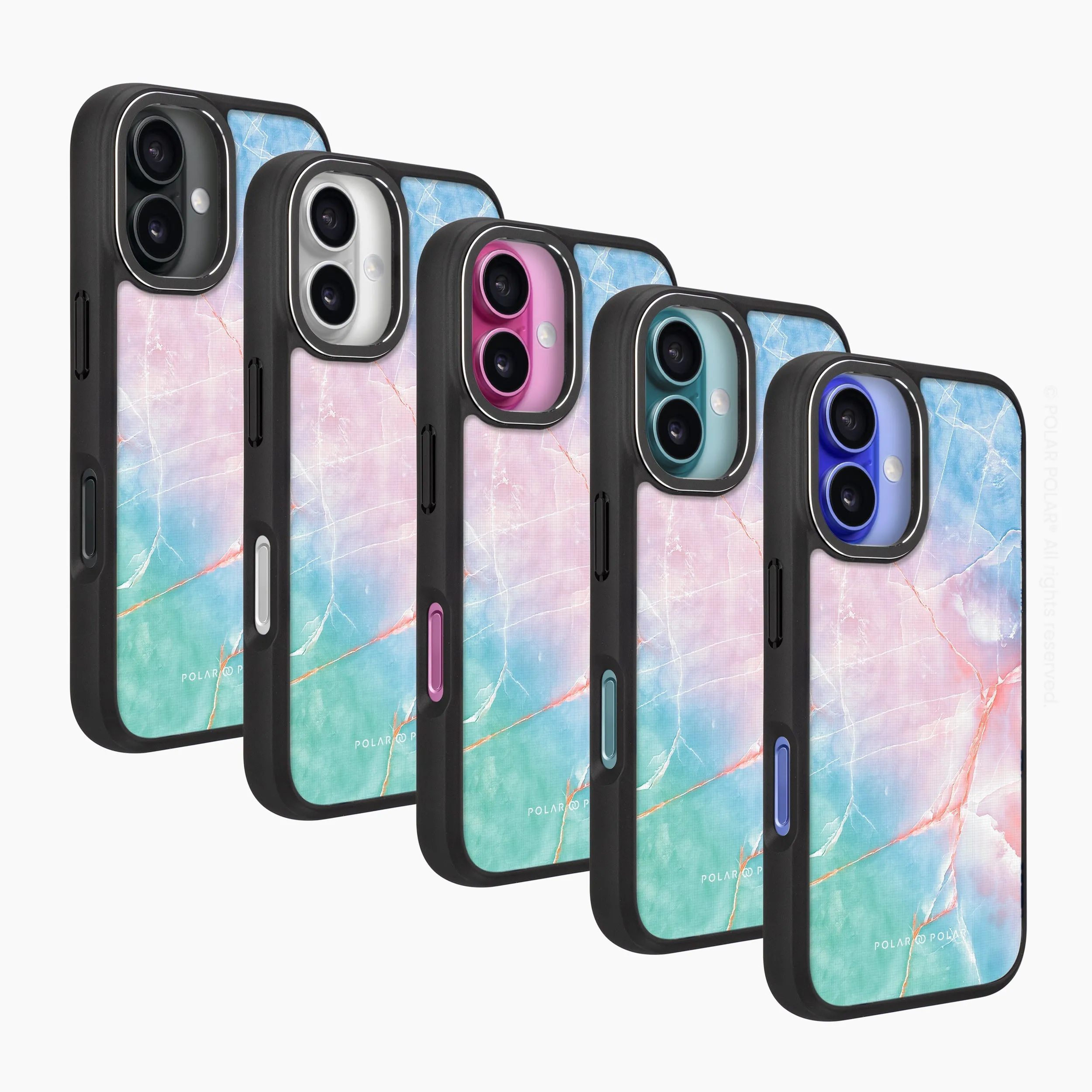 Magic Heaven - iPhone 16 Pro Frosted Black Bumper MagSafe Case