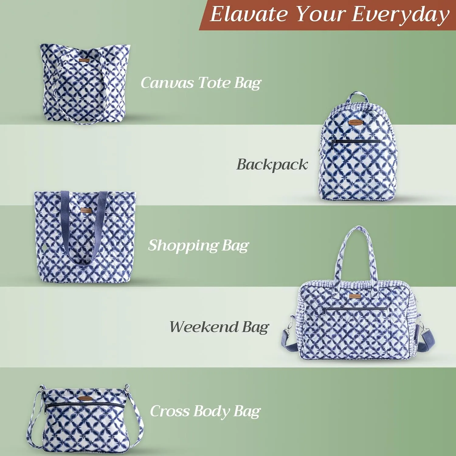 Maison d' Hermine Hand Bags for Women Cotton Shoulder Bag for Shopping Travel Everyday Use Cross Body Tote purse Sling Bag