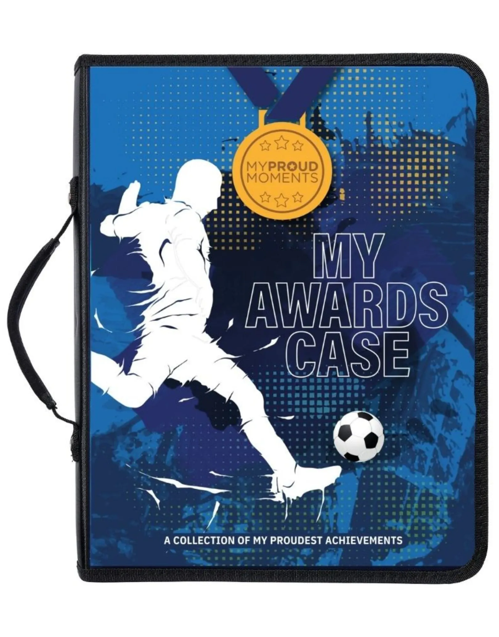 Medal & Certificate Case - Football