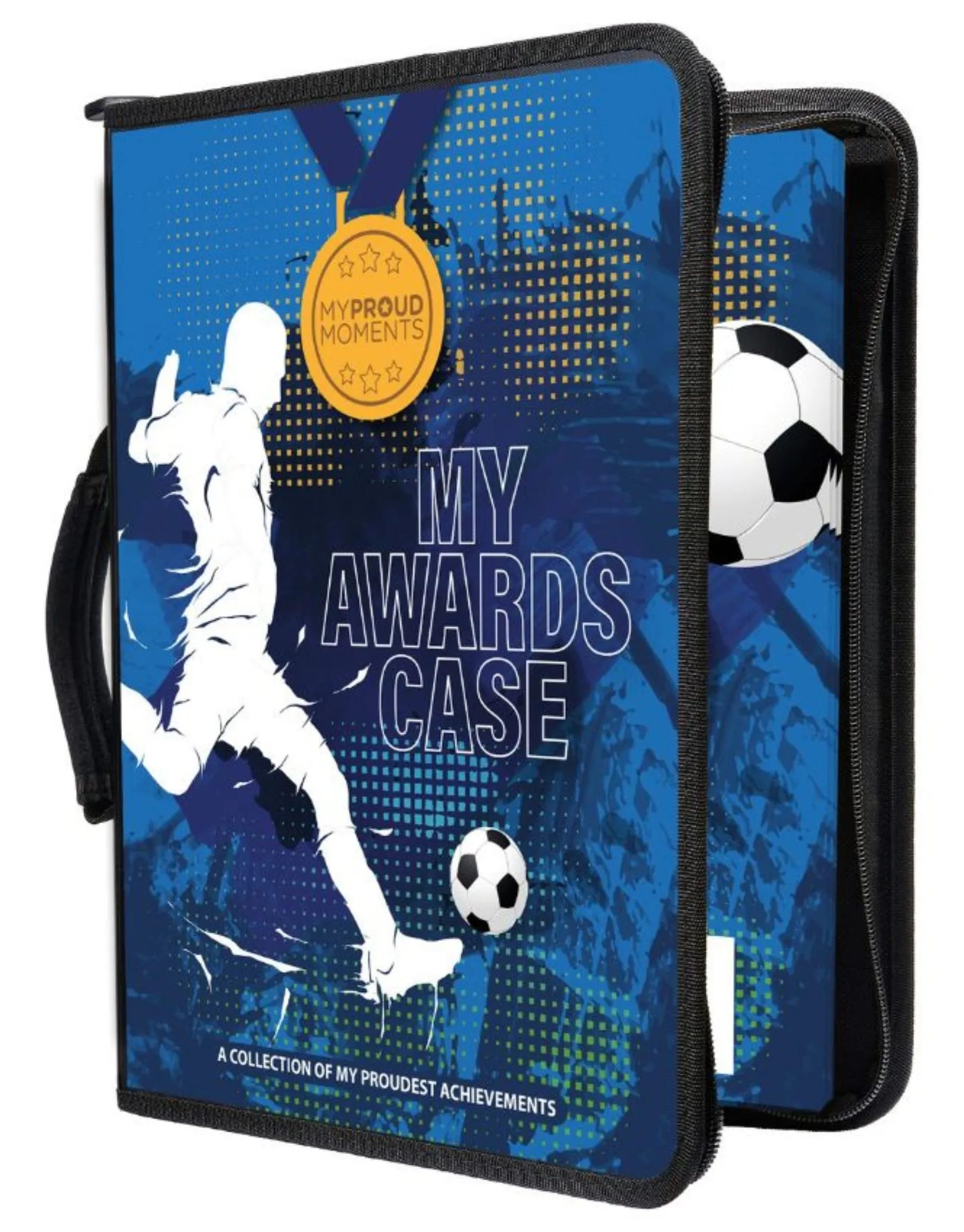 Medal & Certificate Case - Football