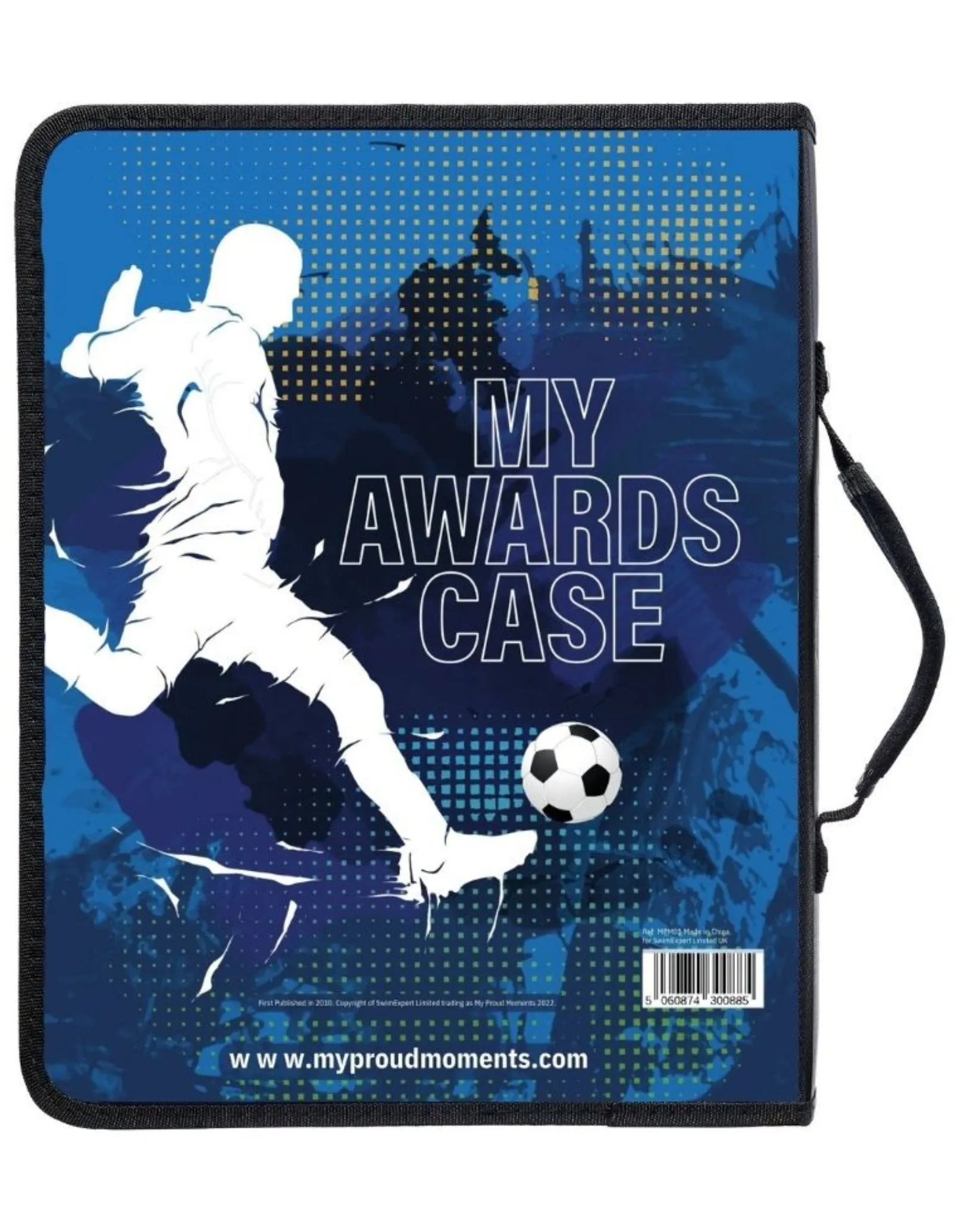Medal & Certificate Case - Football