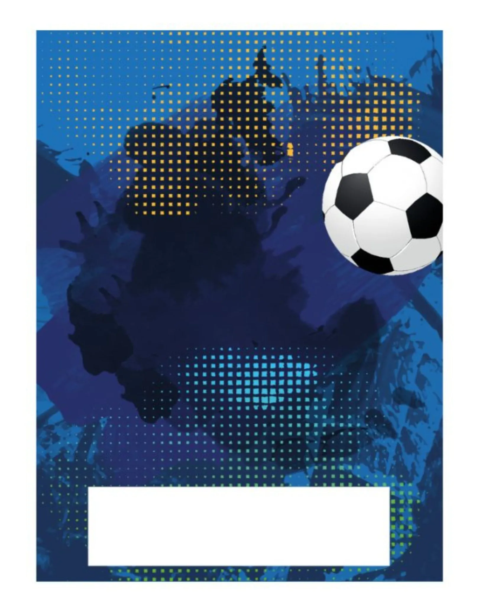 Medal & Certificate Case - Football