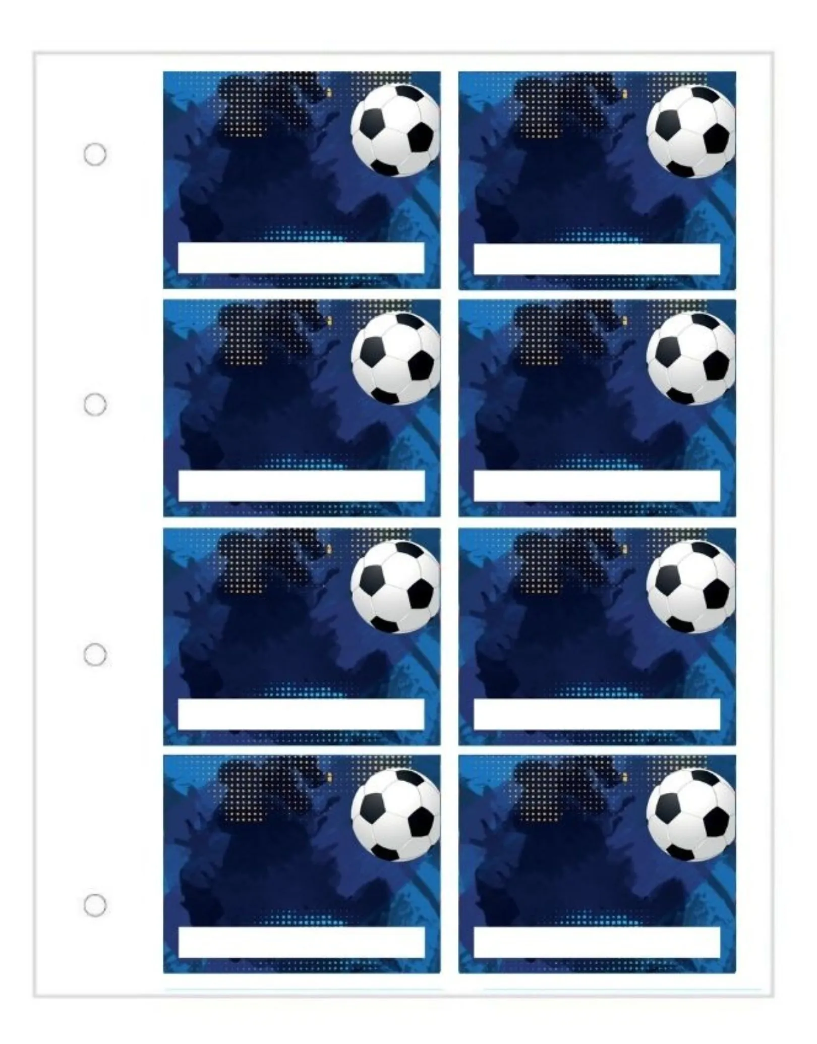 Medal & Certificate Case - Football