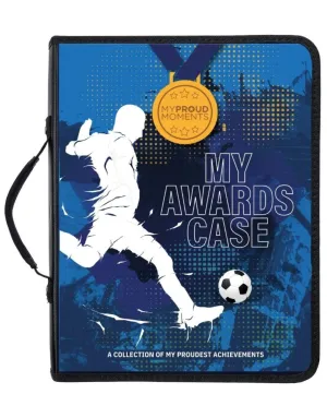 Medal & Certificate Case - Football