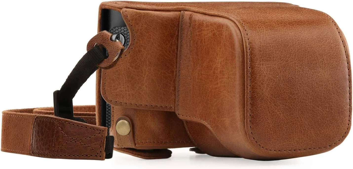 Mega Gear Canon PowerShot G1X Mark III Ultra Light Neoprene Camera Case, with Carabiner, Gray (MG1378)