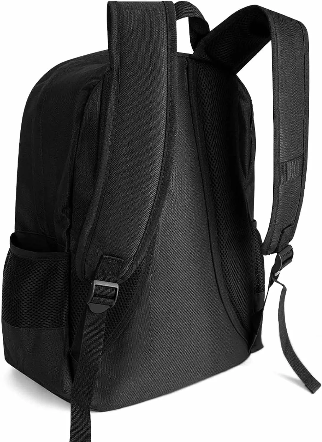 Men Women Lightweight Saxophone In Fire And Water Art Backpack Large Capacity Bookbag With Smooth Zippers for Gym Business Running