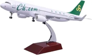 Metal Aircraft Model 20cm for Wheeled A320 Aircraft Landing Gear Detachable Diecast 1 400 Scale Commemorative Model Aviation Enthusiasts