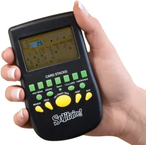 Miles Kimball Solitaire Handheld Electronic Card Game