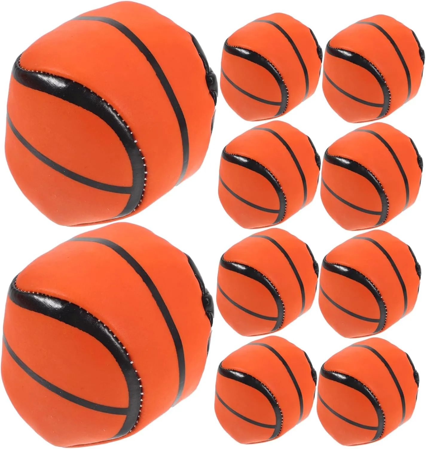 Milisten 12Pcs PU Leather Sandbags Juggling Balls Set Durable Earthbags for Parties and Competitions Fun Juggle for All Ages Soft and Wear Resistant