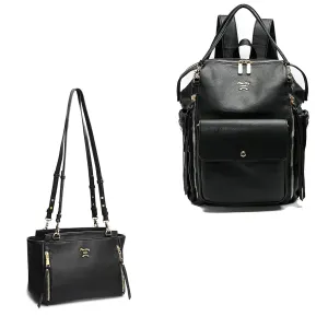 miss fong Diaper Bag Backpack Baby Diaper Bag for Girls and Boys, Leather Diaper Bag Backpack Diaper Bag Purse & Crossbody Bag