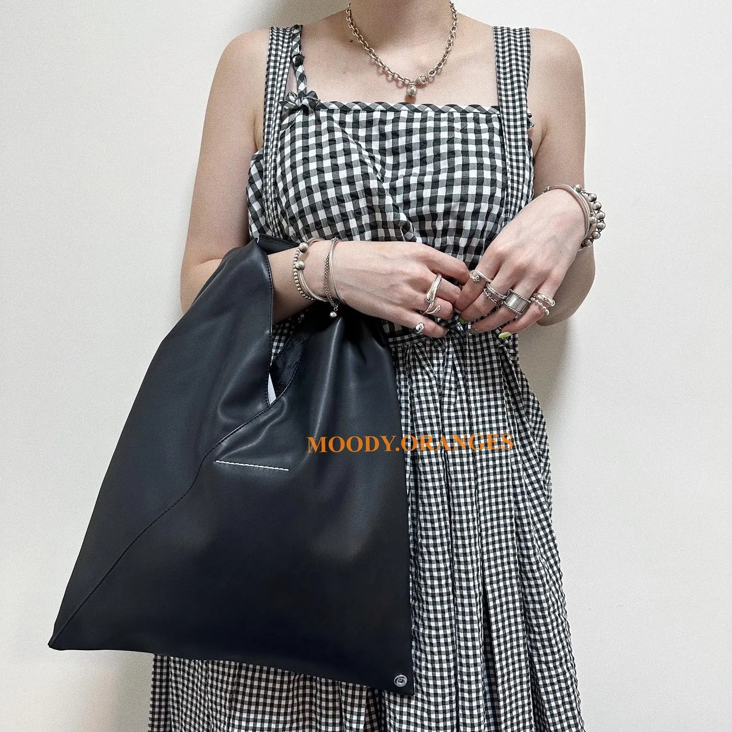 MM6 Maison Margiela Japanese Black Tote Bag