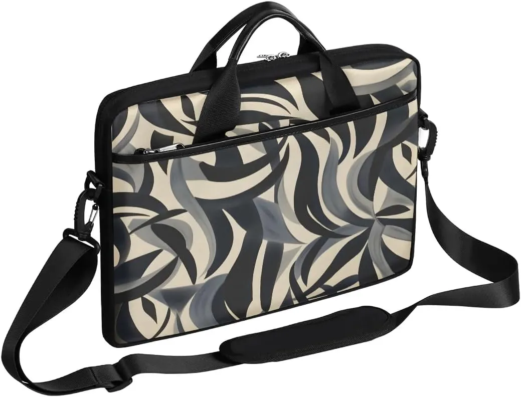 Modern Geometric 15 Inch Laptop Bag Laptop Shoulder Bag Computer Cases for Laptops or Tablets
