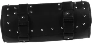 Motorcycle Handlebar Tool Bag Storage for Accessories Tools Pu Leather Durable