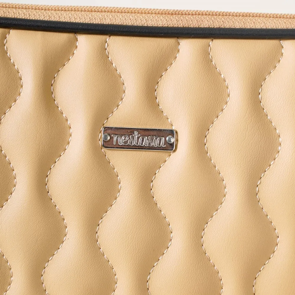 Multi Functional Water Resistant Laptop Sleeve Beige