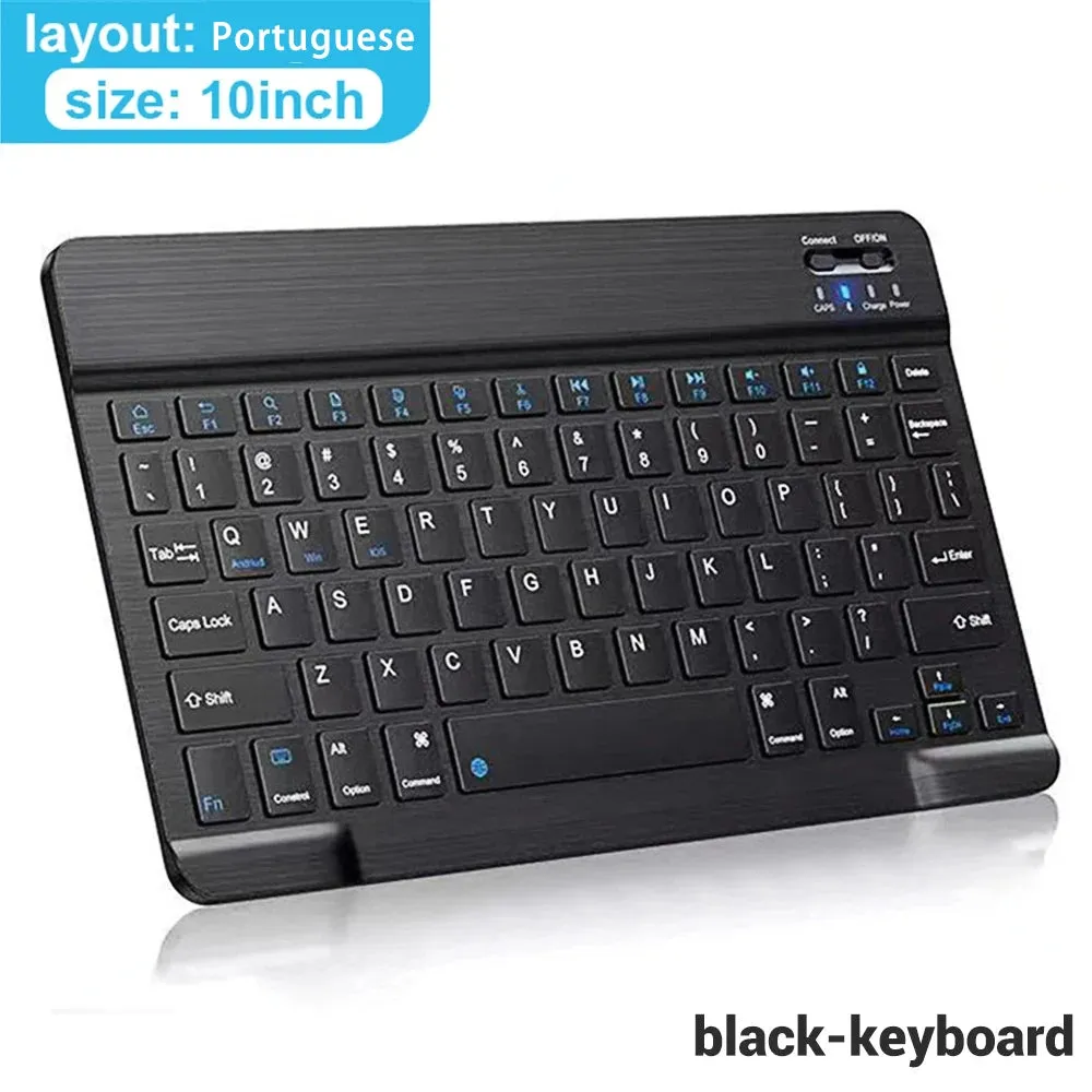 Multi-Language Bluetooth Keyboard Mouse for Tablet