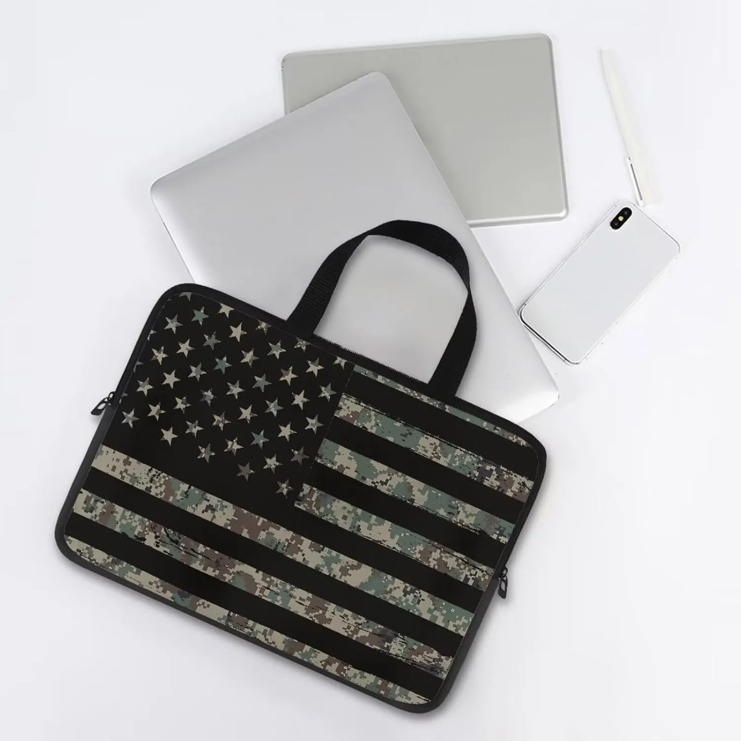 Mumeson Laptop Cover Bag,Durable Laptop Computer Carrying Bag Handbag Tablet Briefcase Handbag Slim Laptop Case Tote Bag