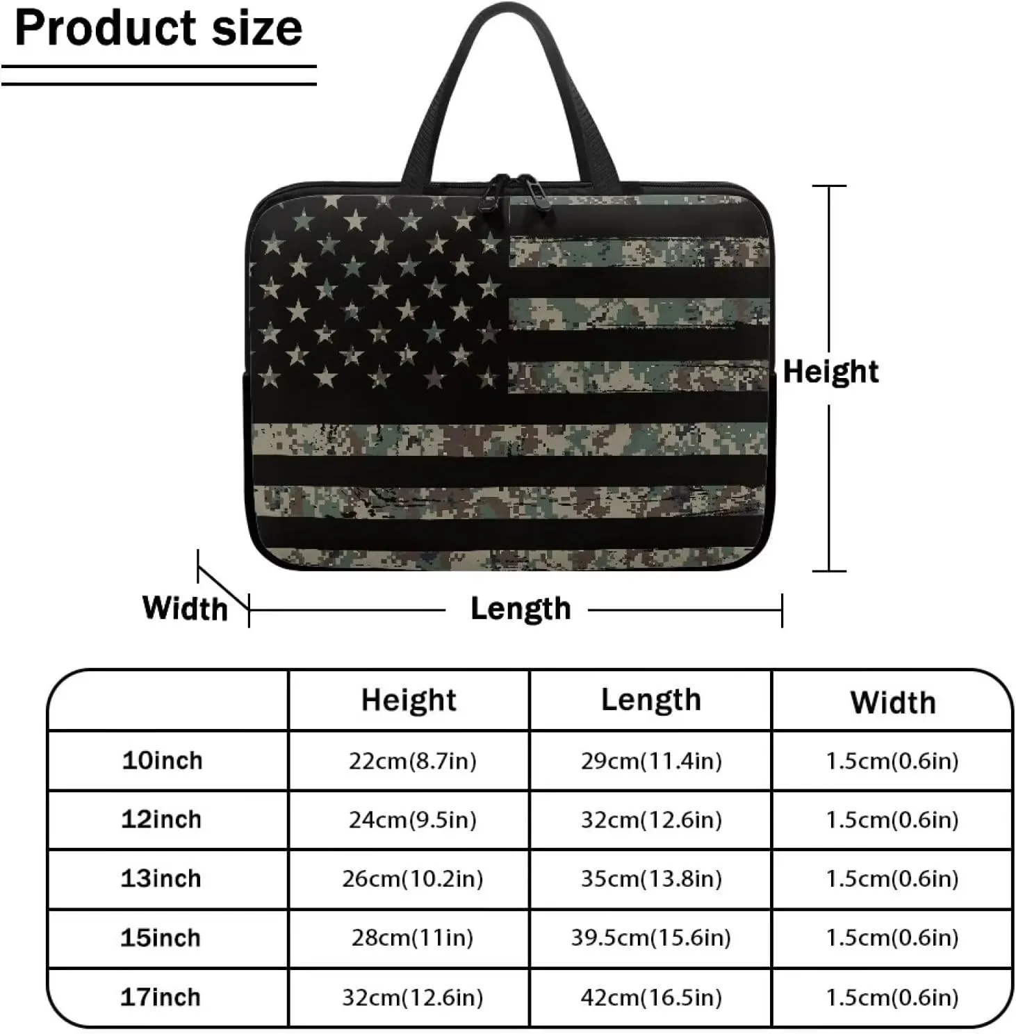 Mumeson Laptop Cover Bag,Durable Laptop Computer Carrying Bag Handbag Tablet Briefcase Handbag Slim Laptop Case Tote Bag