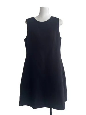 Navy Blue Sleeveless Dress