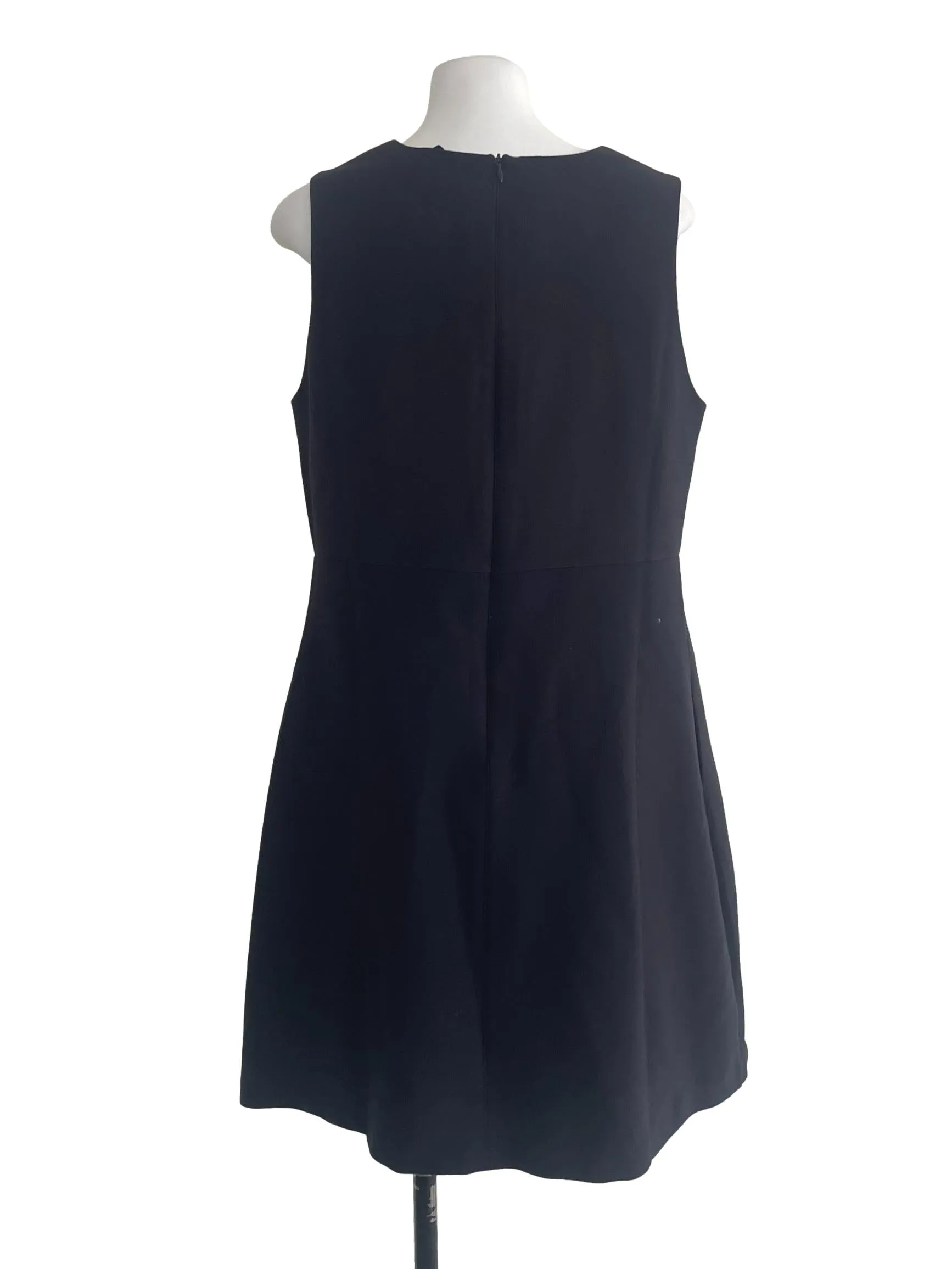 Navy Blue Sleeveless Dress