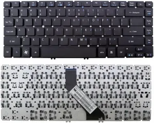 New Laptop Keyboard (Without Frame Non-Backlit) Replacement for Acer TravelMate P645-M P645-MG P645-S P645-SG P645-V P645-VG US Layout Black Color