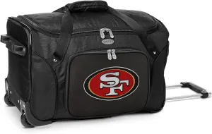 NFL Wheeled Duffel Bag, 22-inches