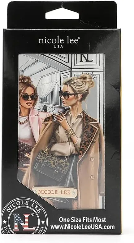 Nicole Lee Bifold Wallet, 7 Card Slots, Vegan Leather, RFID Blocking (LADIES NIGHT OUT)