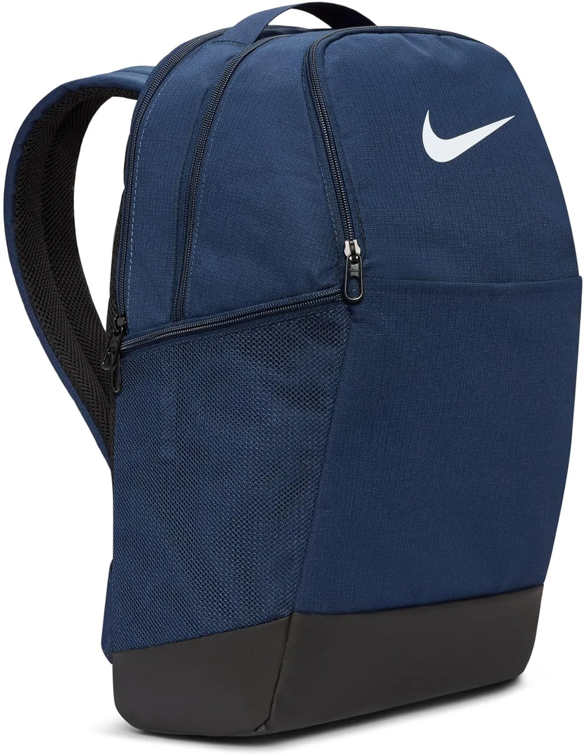 Nike Brasilia 9.5 Training Backpack, Midnight Navy/Black/White, Medium