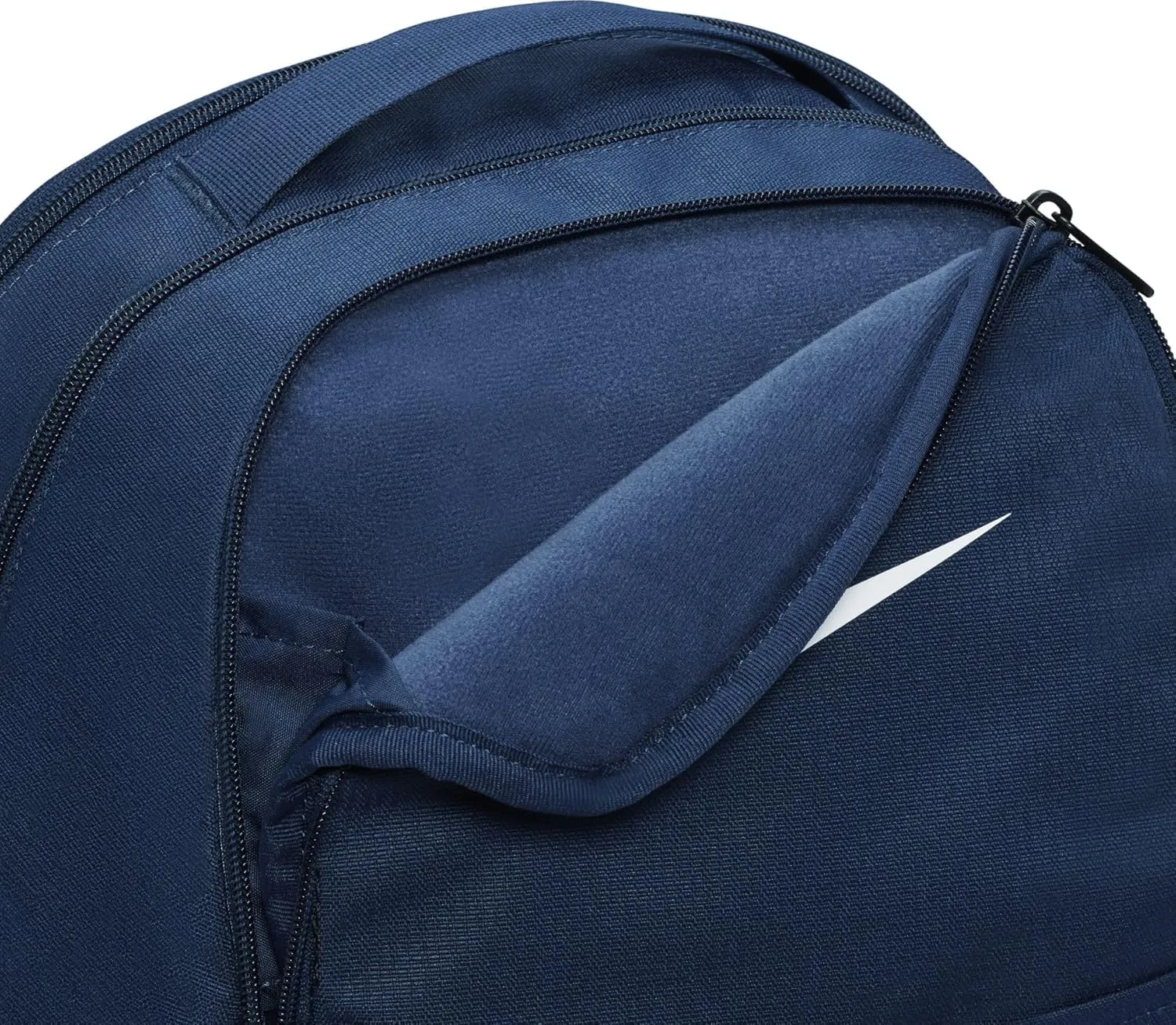 Nike Brasilia 9.5 Training Backpack, Midnight Navy/Black/White, Medium