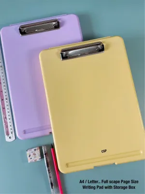 NIYO TOYS Exam Pad with Storage Box - A4 Size