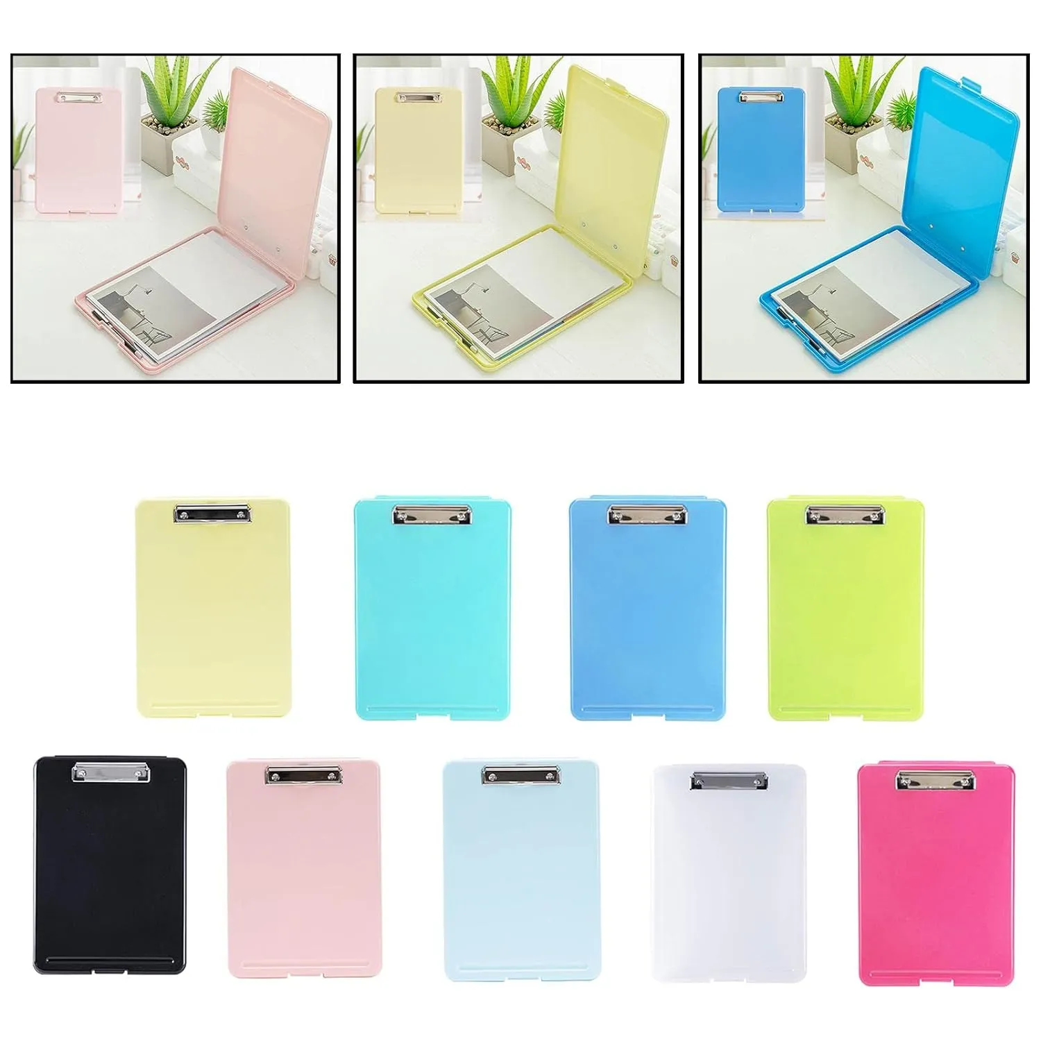 NIYO TOYS Exam Pad with Storage Box - A4 Size