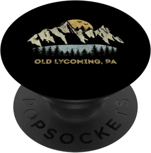Old Lycoming Pennsylvania Mountain Sunset Sunrise PA PopSockets Standard PopGrip
