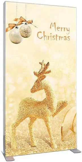 Onegyit Led Display Board Graphic Banner Light Box Advertising Backlit Lightbox Led Lightbox Display Stand for Trade Show Exhibition (Graphic only)