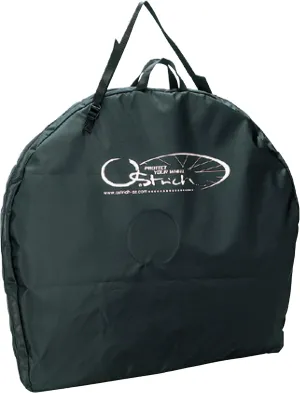 Ostrich Wheeled Accessories, Wheel Covers, Pack of 2, Storage Bag, Black