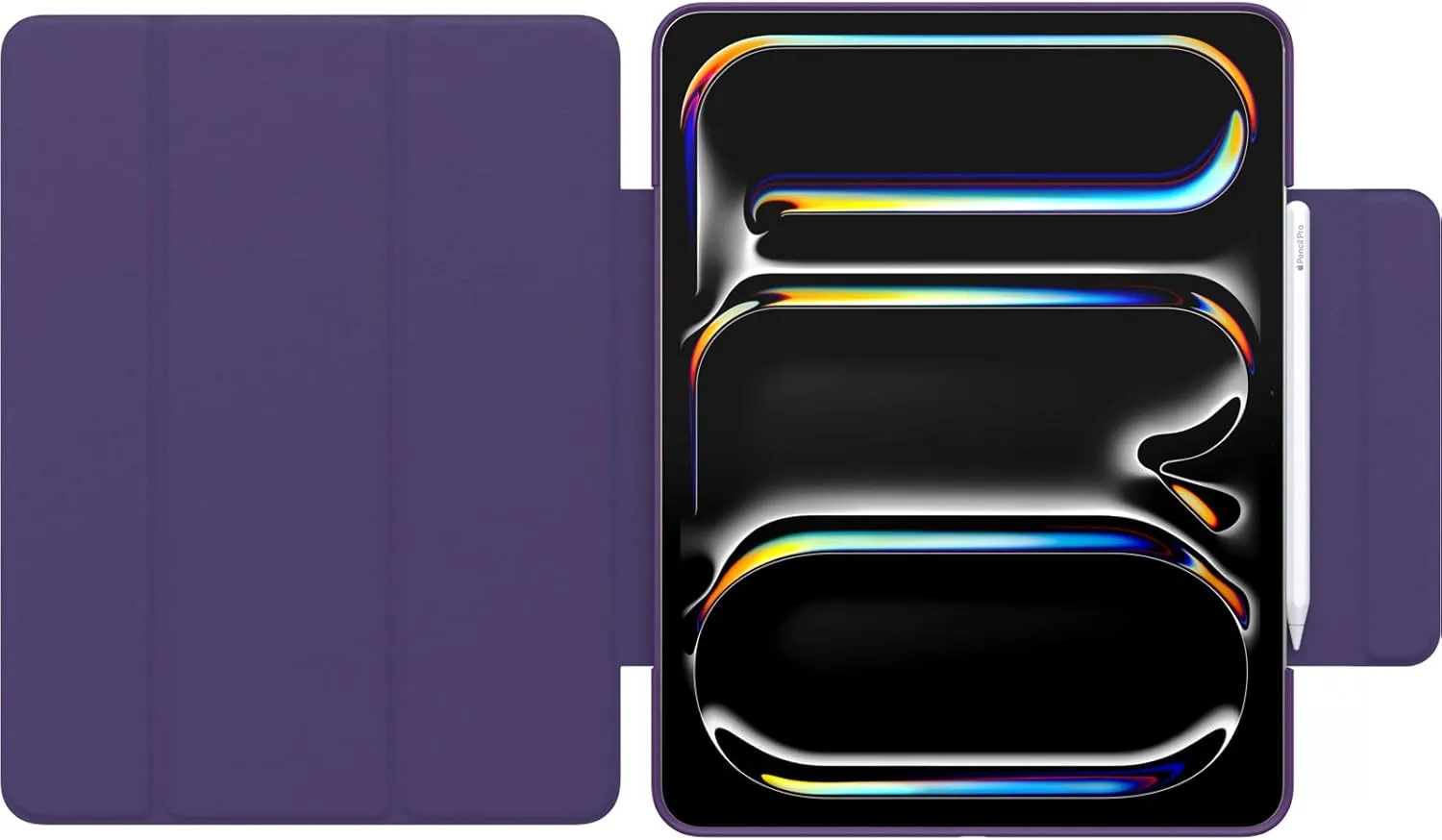 OtterBox Symmetry Series Folio Case for iPad Pro 13-inch (M4) (2024) - Figment (Purple), Ultra-Sleek Design, Multiple Viewing Positions, Magnetic Sleep/Wake Cover