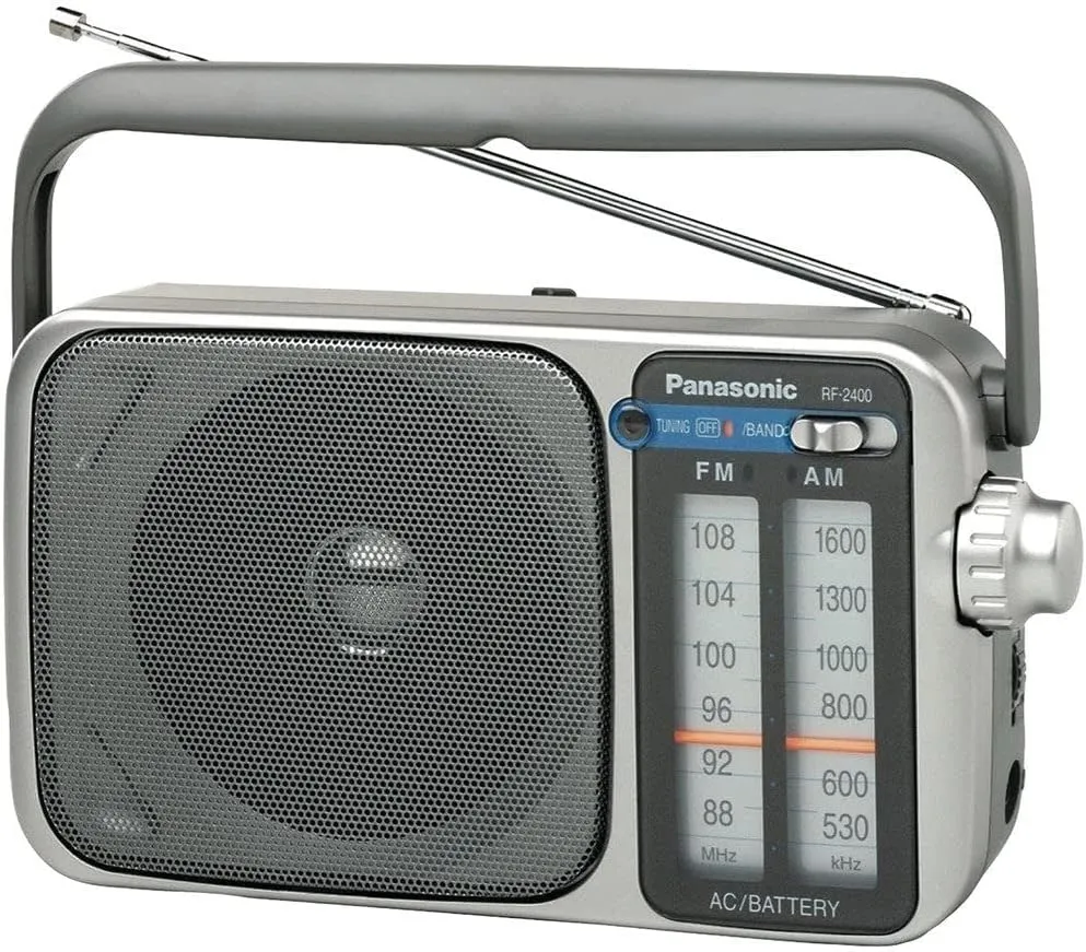 Panasonic RF-2400 AM/FM AC/DC Portable Radio