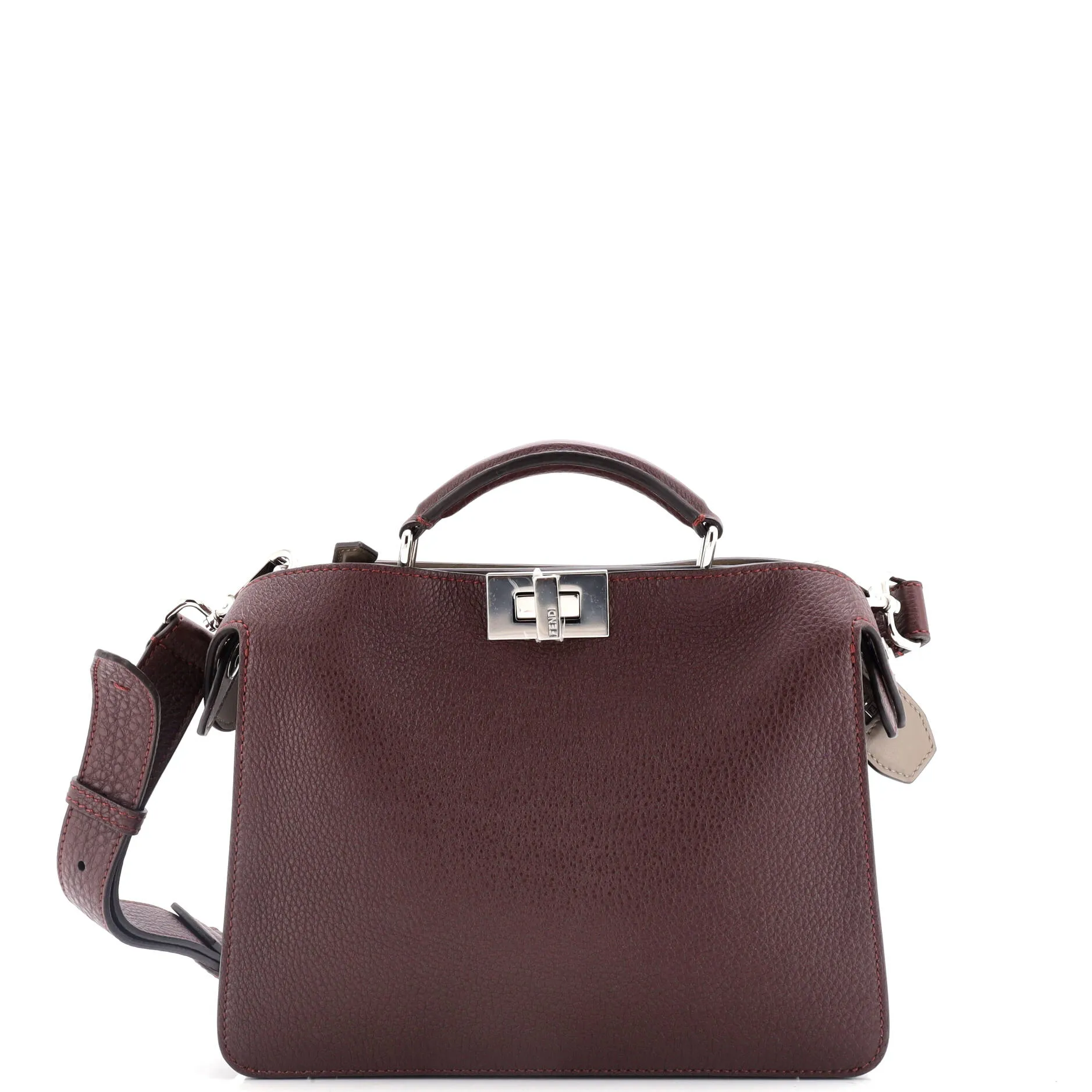 Peekaboo ISeeU Briefcase Leather Mini