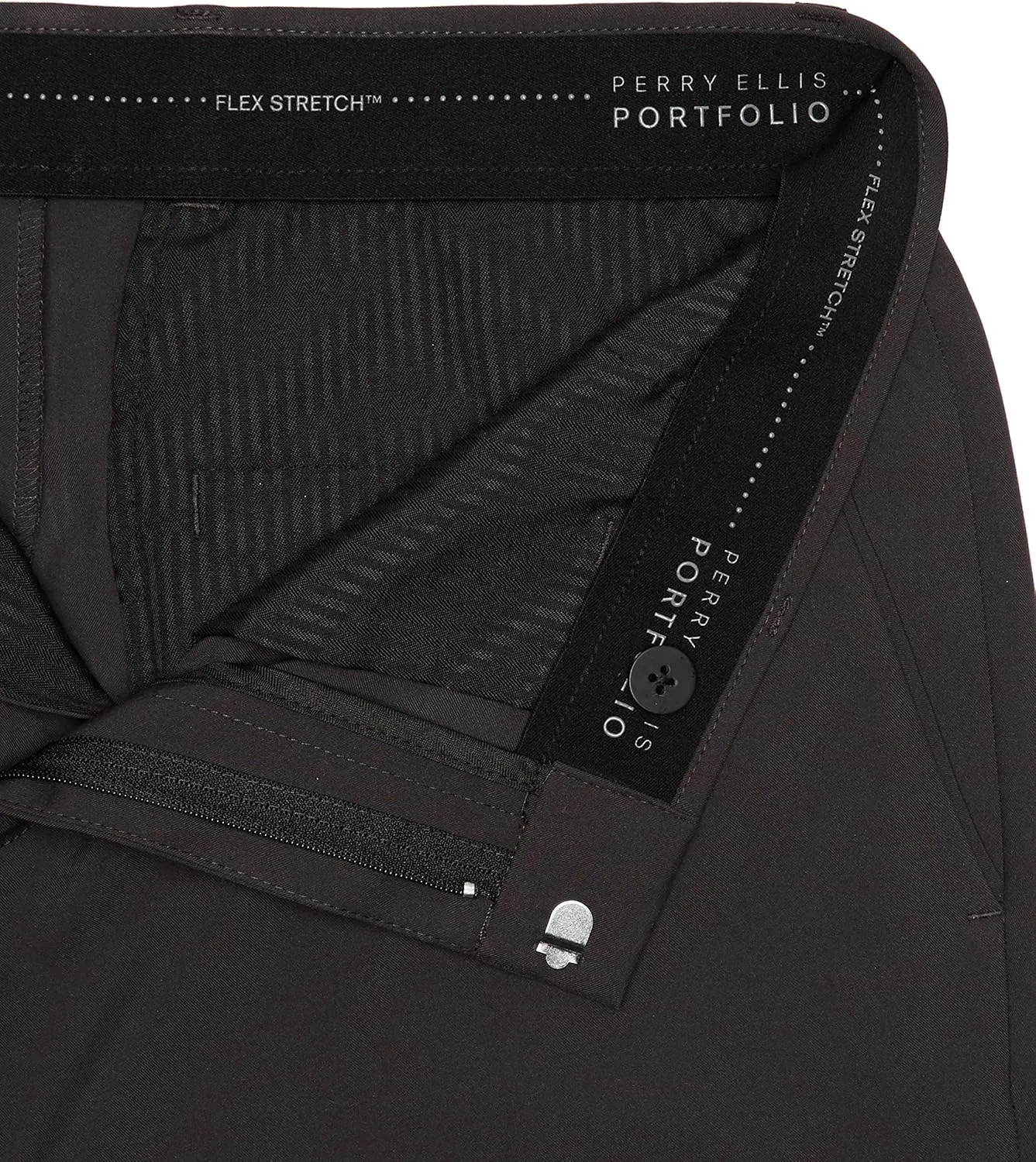 Perry Ellis mens Very Slim Fit Solid Tech Portfolio Dress Pants