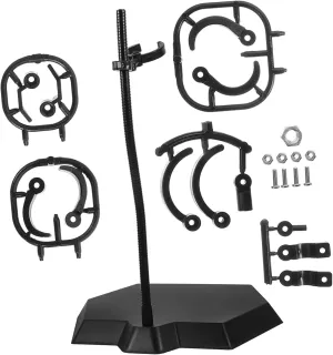 Plastic Model Stand Snake Tube Adjustable Action Figure Display for Collectors Retail Stores